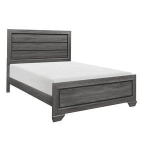 Beechnut Gray Queen Panel Bed by Homelegance at Eve Furniture