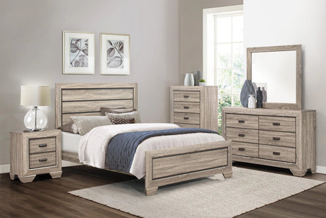 Beechnut Light Elm Dresser by Homelegance at Eve Furniture