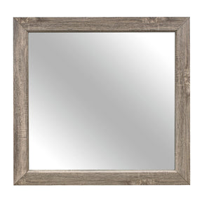 Beechnut Light Elm Mirror (Mirror Only) by Homelegance at Eve Furniture