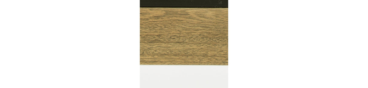 Beelman Black/Brown Accent Mirror by ASHLEY FURNITURE at Eve Furniture