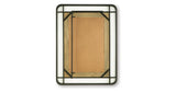 Beelman Black/Brown Accent Mirror by ASHLEY FURNITURE at Eve Furniture