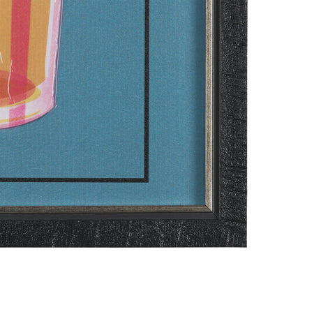 Beer Poster IPA by Mercana Studio a Hand Embellished Textured Framed Art Print by Mercana at Eve Furniture
