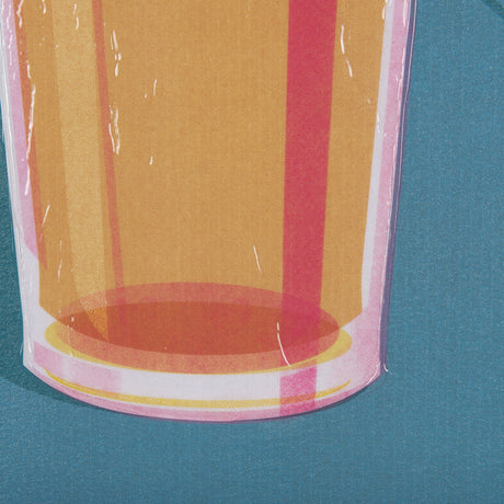 Beer Poster IPA by Mercana Studio a Hand Embellished Textured Framed Art Print by Mercana at Eve Furniture