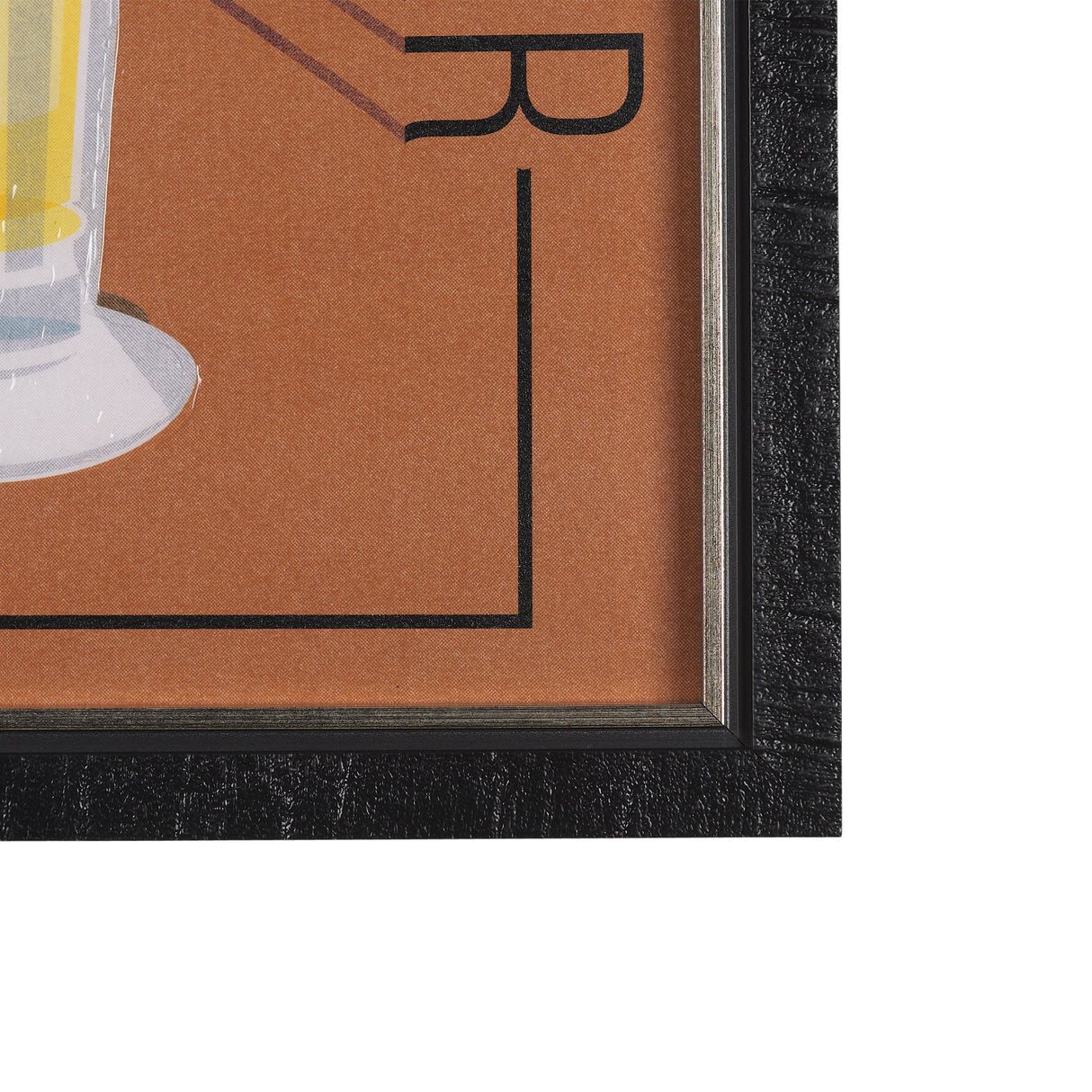 Beer Poster Pilsner by Mercana Studio a Hand Embellished Textured Framed Art Print by Mercana at Eve Furniture