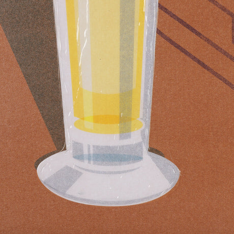 Beer Poster Pilsner by Mercana Studio a Hand Embellished Textured Framed Art Print by Mercana at Eve Furniture
