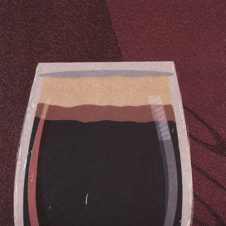 Beer Poster Stout by Mercana Studio a Hand Embellished Textured Framed Art Print by Mercana at Eve Furniture