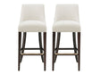 Beever Barstool in Cream (set of 2) by Manhattan Comfort at Eve Furniture