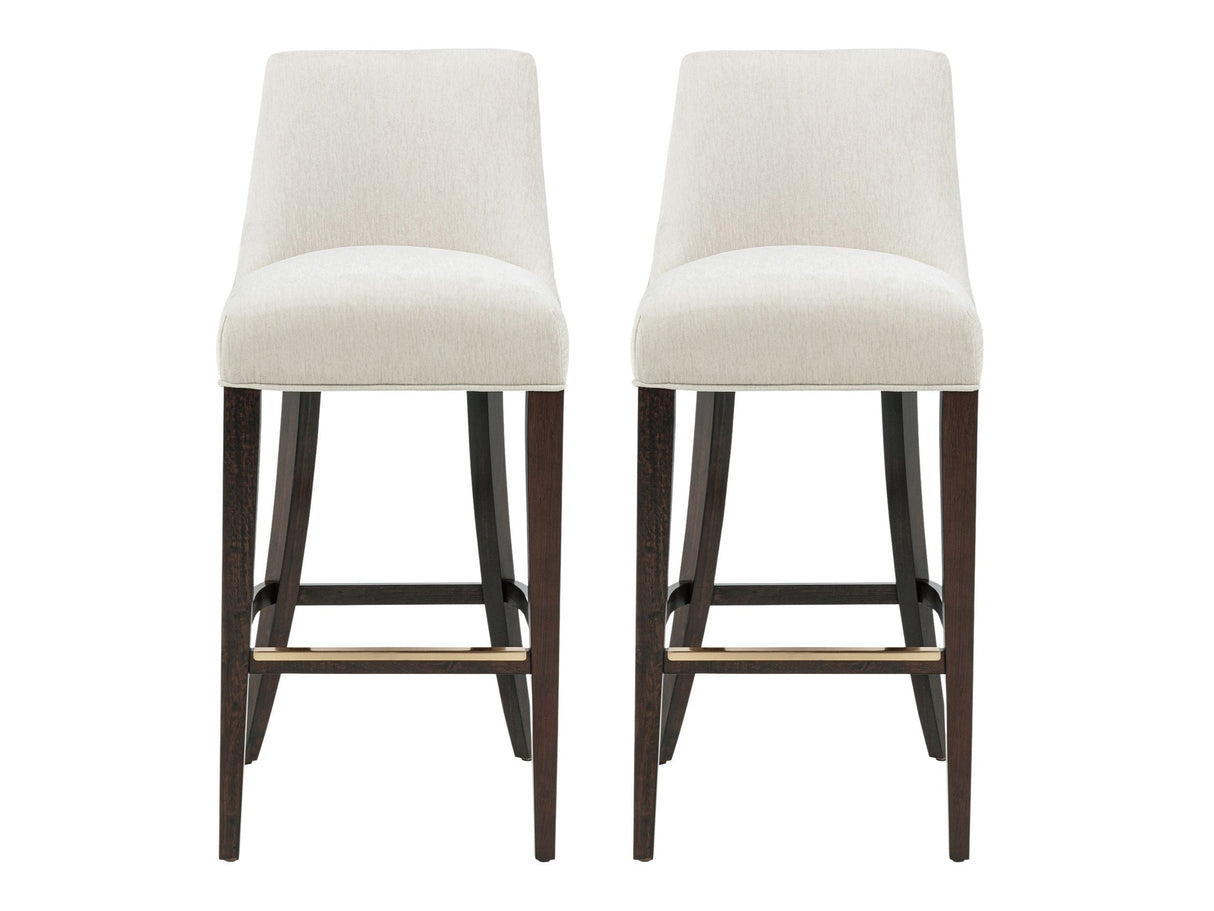 Beever Barstool in Cream (set of 2) by Manhattan Comfort at Eve Furniture