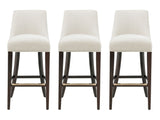 Beever Barstool in Cream (set of 3) by Manhattan Comfort at Eve Furniture