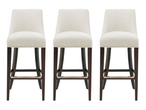 Beever Barstool in Cream (set of 3) by Manhattan Comfort at Eve Furniture