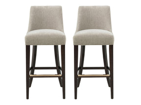 Beever Barstool in Taupe (set of 2) by Manhattan Comfort at Eve Furniture