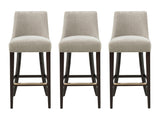 Beever Barstool in Taupe (set of 3) by Manhattan Comfort at Eve Furniture