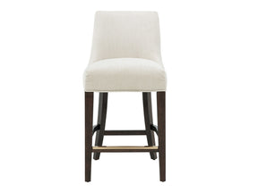 Beever Counter Stool in Cream by Manhattan Comfort at Eve Furniture