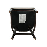 Beever Counter Stool in Taupe by Manhattan Comfort at Eve Furniture