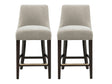 Beever Counter Stool in Taupe (set of 2) by Manhattan Comfort at Eve Furniture