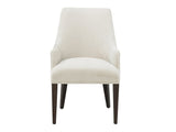 Beever Dining Armchair in Cream by Manhattan Comfort at Eve Furniture