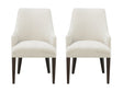 Beever Dining Armchair in Cream (set of 2) by Manhattan Comfort at Eve Furniture