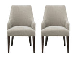 Beever Dining Armchair in Taupe (set of 2) by Manhattan Comfort at Eve Furniture