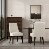 Beever Dining Chair in Cream (set of 2) by Manhattan Comfort at Eve Furniture