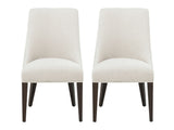 Beever Dining Chair in Cream (set of 2) by Manhattan Comfort at Eve Furniture