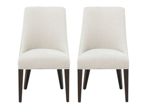 Beever Dining Chair in Cream (set of 2) by Manhattan Comfort at Eve Furniture