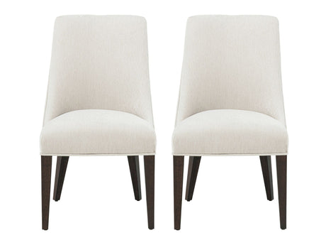 Beever Dining Chair in Cream (set of 2) by Manhattan Comfort at Eve Furniture