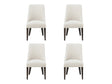 Beever Dining Chair in Cream (set of 4) by Manhattan Comfort at Eve Furniture