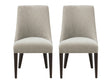 Beever Dining Chair in Taupe (set of 2) by Manhattan Comfort at Eve Furniture