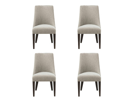 Beever Dining Chair in Taupe (set of 4) by Manhattan Comfort at Eve Furniture