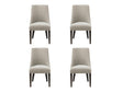Beever Dining Chair in Taupe (set of 4) by Manhattan Comfort at Eve Furniture