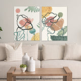 Before Summer I by Mercana Studio a Hand Embellished Textured Canvas by Mercana at Eve Furniture