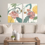 Before Summer IV by Mercana Studio a Hand Embellished Textured Canvas by Mercana at Eve Furniture