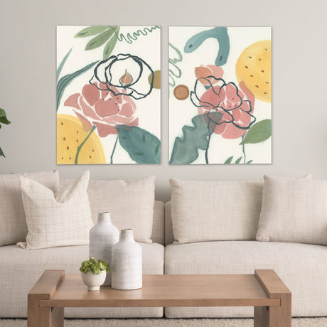 Before Summer IV by Mercana Studio a Hand Embellished Textured Canvas by Mercana at Eve Furniture