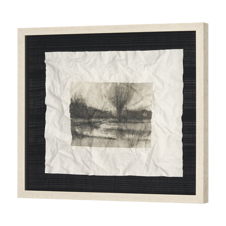Before the Rain I by Mercana Studio a Hand Embelished Textured Framed Art Print Matted under Glass by Mercana at Eve Furniture