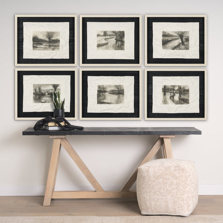 Before the Rain I by Mercana Studio a Hand Embelished Textured Framed Art Print Matted under Glass by Mercana at Eve Furniture