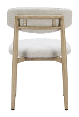 Bege White Outdoor Dining Chair by Zuomod at Eve Furniture