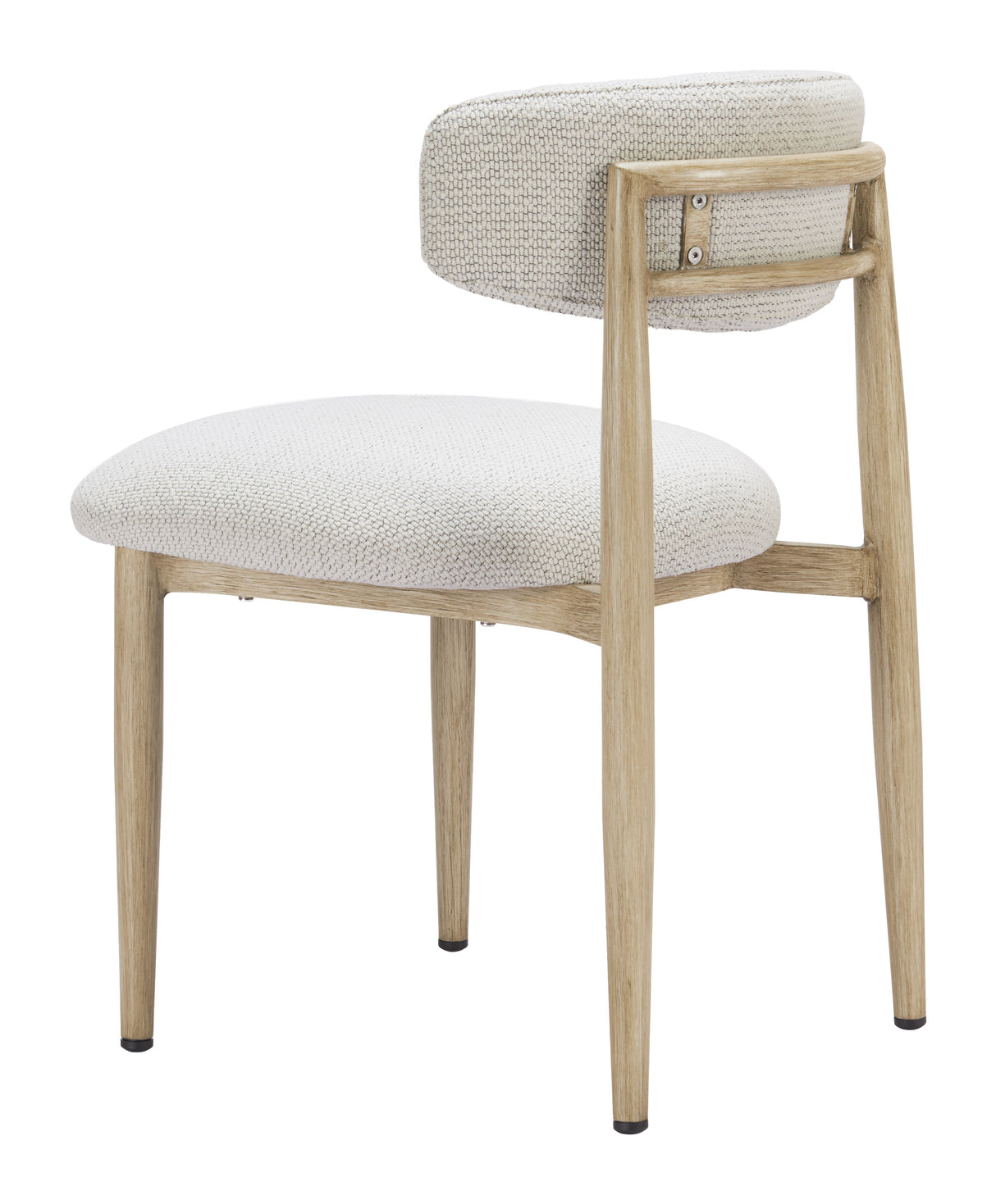 Bege White Outdoor Dining Chair by Zuomod at Eve Furniture