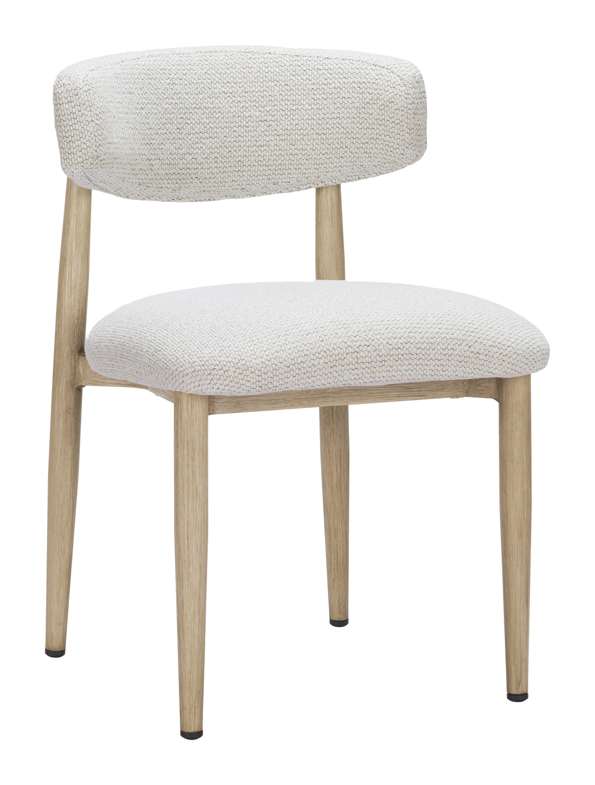 Bege White Outdoor Dining Chair by Zuomod at Eve Furniture