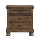 Begonia Dark Brown 5-Piece Queen Storage Bedroom Set by Homelegance at Eve Furniture