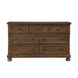 Begonia Dark Brown Dresser by Homelegance at Eve Furniture