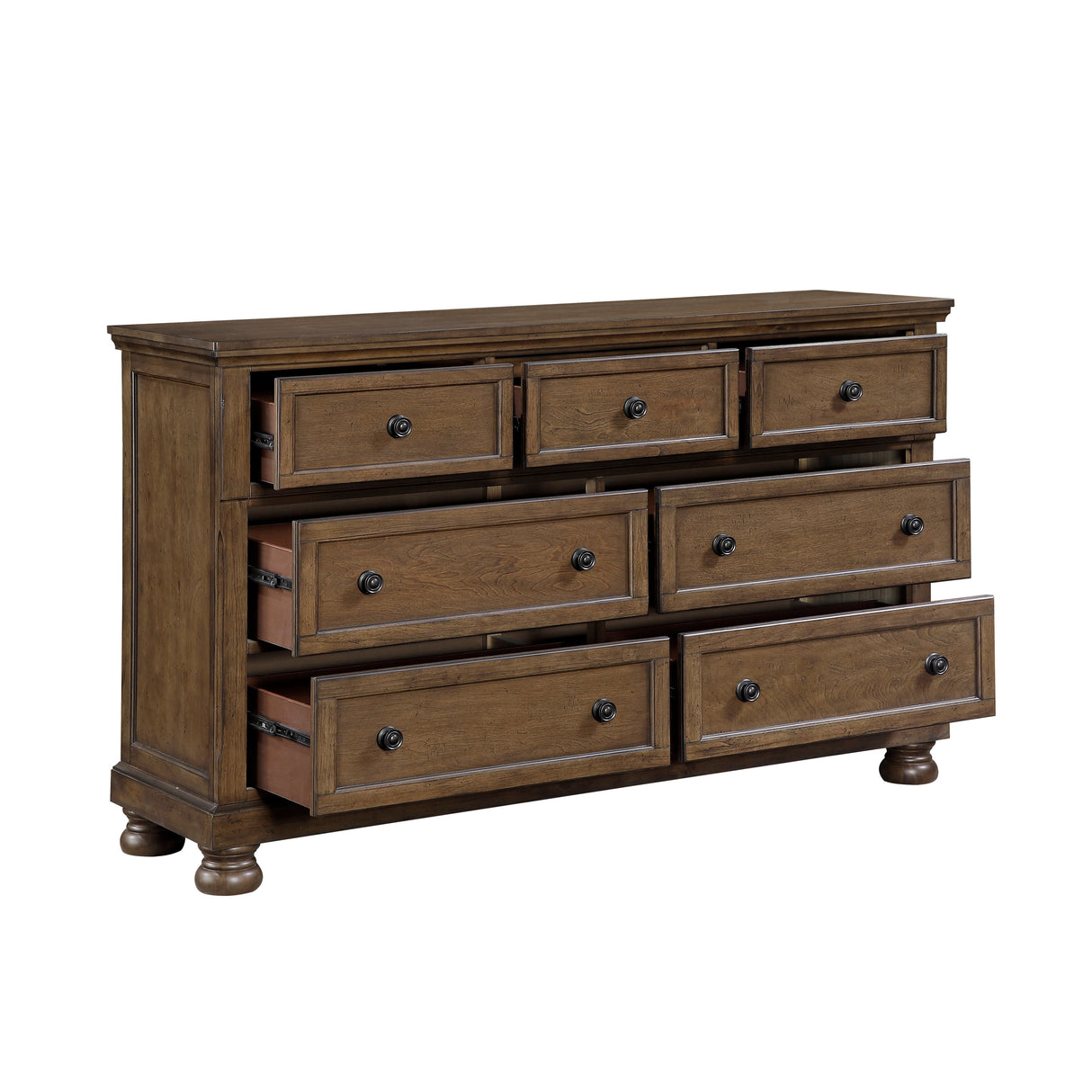 Begonia Dark Brown Storage Bedroom Set by Homelegance at Eve Furniture