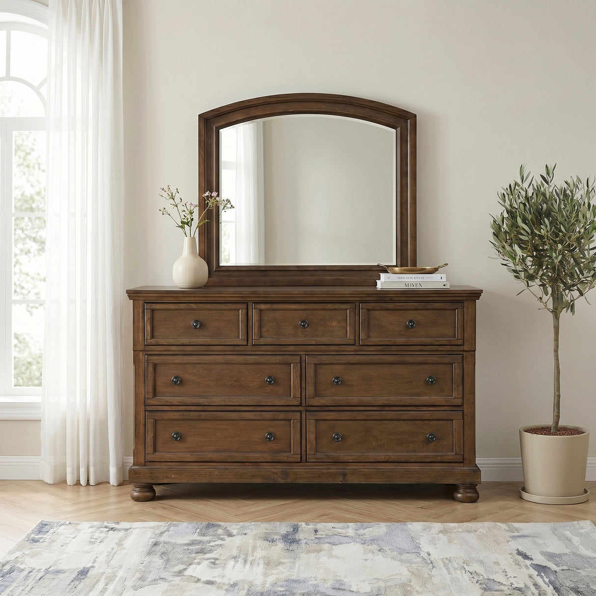 Begonia Dark Brown Storage Bedroom Set by Homelegance at Eve Furniture