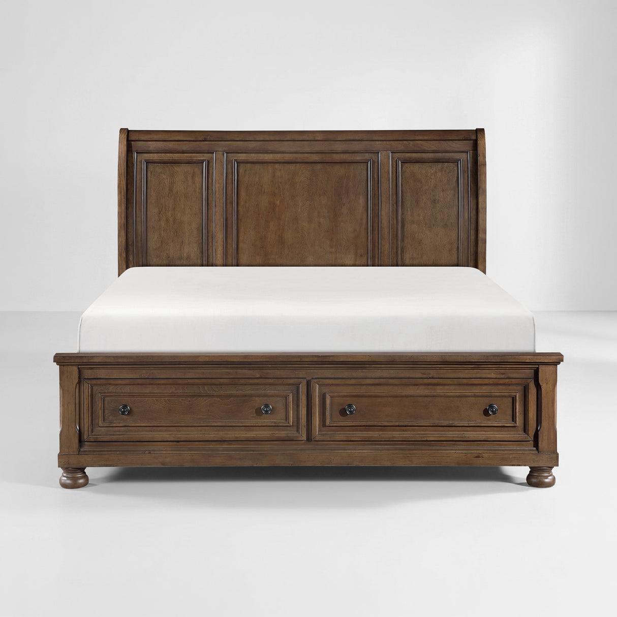 Begonia Dark Brown Storage Bedroom Set by Homelegance at Eve Furniture