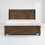 Begonia Dark Brown Storage Bedroom Set by Homelegance at Eve Furniture