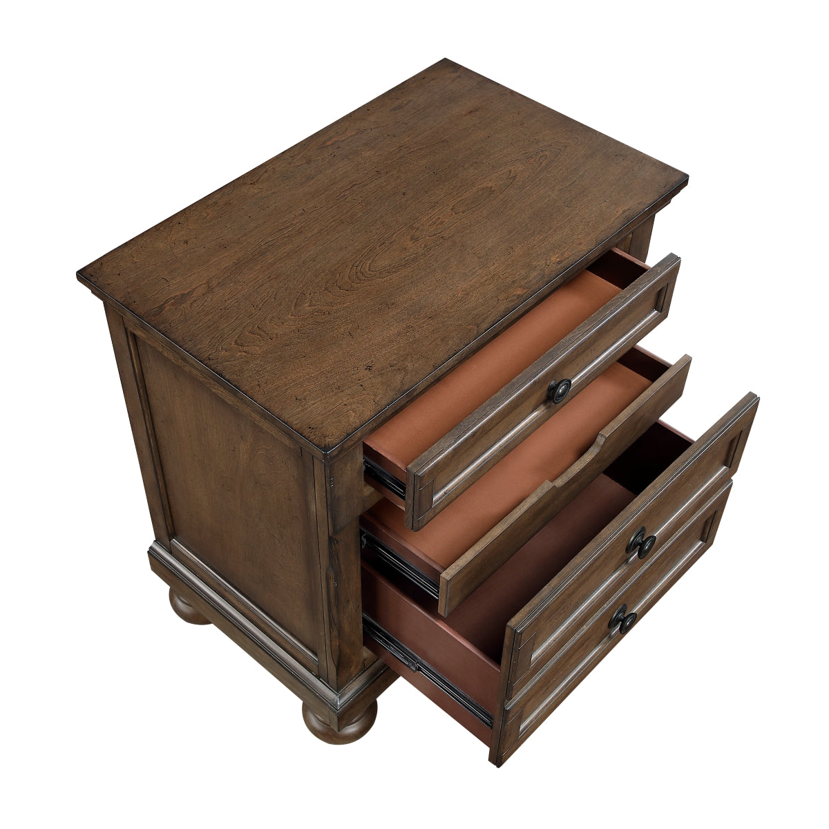 Begonia Dark Brown Storage Bedroom Set by Homelegance at Eve Furniture