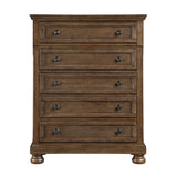 Begonia Dark Brown Storage Bedroom Set by Homelegance at Eve Furniture