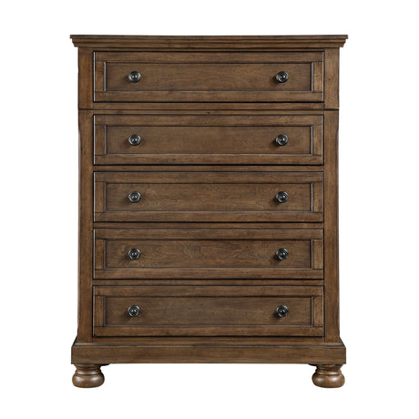 Begonia Dark Brown Storage Bedroom Set by Homelegance at Eve Furniture