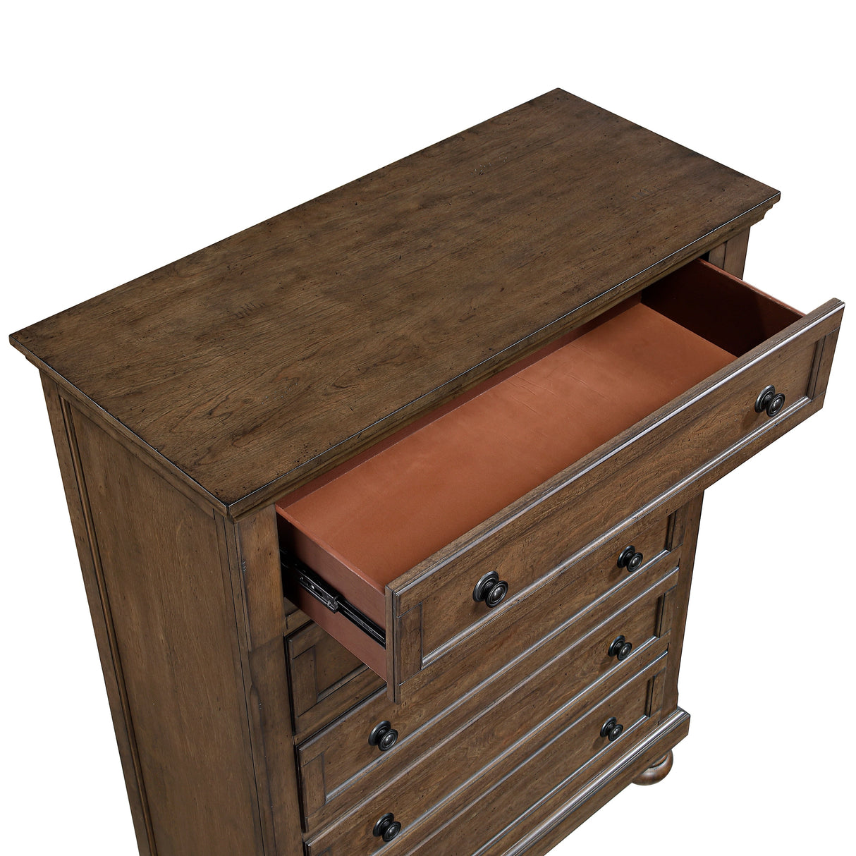 Begonia Dark Brown Storage Bedroom Set by Homelegance at Eve Furniture