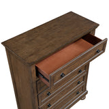 Begonia Dark Brown Storage Bedroom Set by Homelegance at Eve Furniture