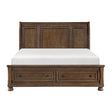 Begonia Dark Brown Storage Bedroom Set by Homelegance at Eve Furniture